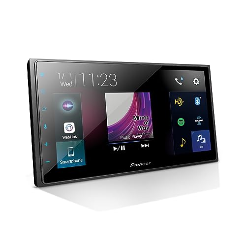 Pioneer DMH-2660NEX Digital Multimedia Receiver, with Apple CarPlay, Android Auto , Amazon Alexa via the Pioneer Vozsis App, Bluetooth and Backup Camera Compatibility, 6.8” Capacitive Touchscreen Pioneer DMH-2660NEX Digital Multimedia Receiver, with Apple CarPlay, Android Auto , Amazon Alexa via the Pioneer Vozsis App, Bluetooth and Backup Camera Compatibility, 6.8” Capacitive Touchscreen